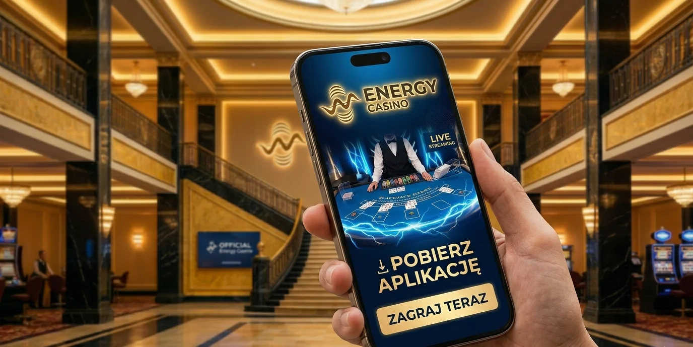 Energy Casino aplikacja — live blackjack na telefonie
